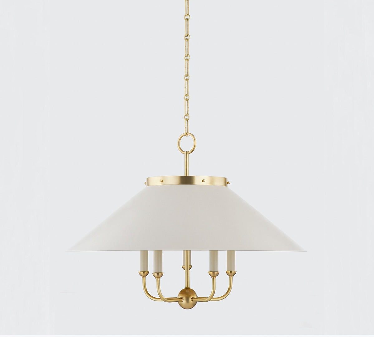 Lucian Round Metal Chandelier
