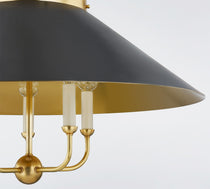 Lucian Round Metal Chandelier