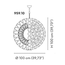 Espe Crystal Chandeliers Amber Yellow