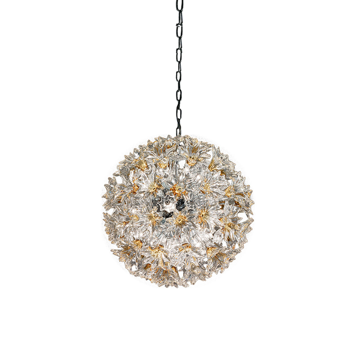 Espe Crystal Chandeliers Amber Yellow