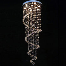Addle Crystal Chandelier 19"D
