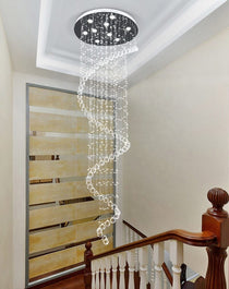 Addle Crystal Chandelier 19"D