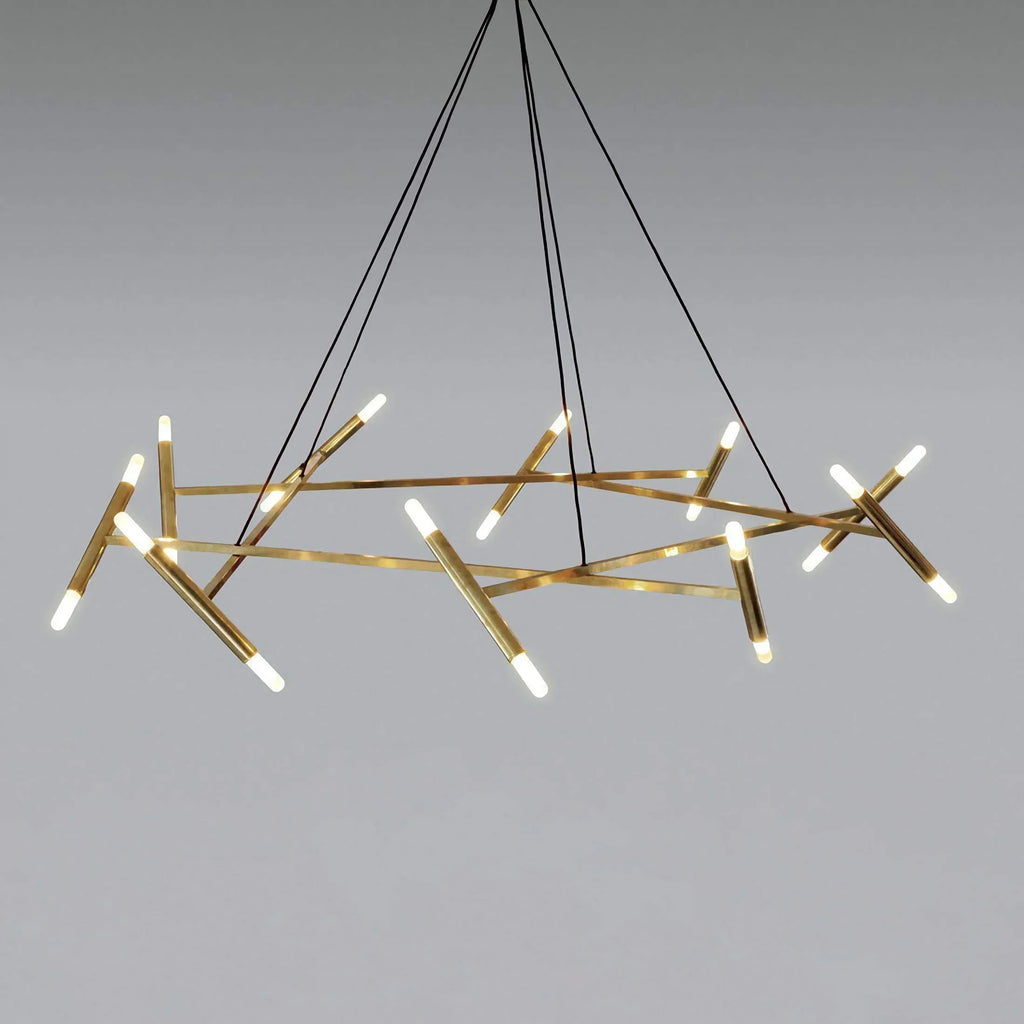 AURUM MODERN BRANCH CHANDELIER 23.6" 31.5" 39.4" 47.2"D