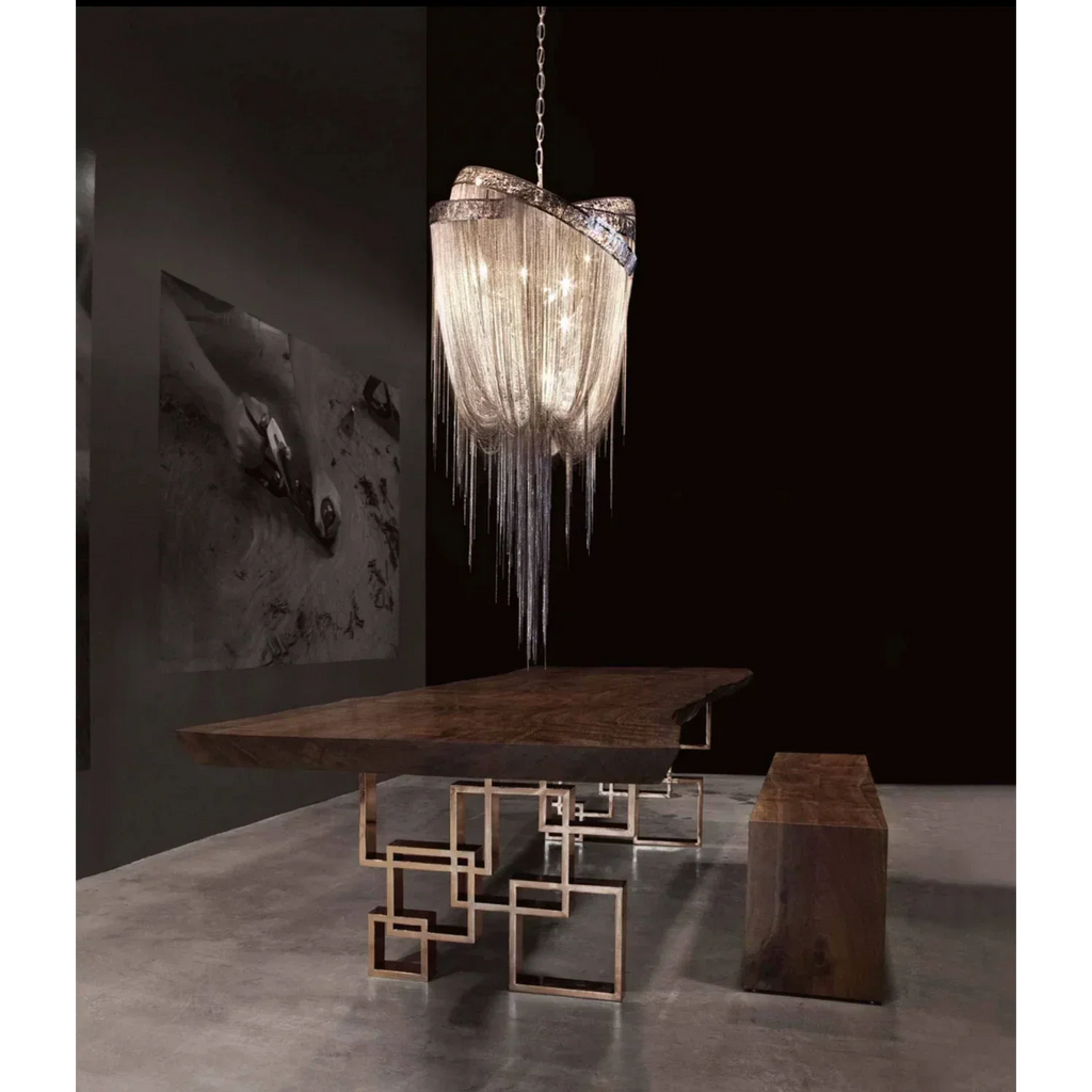 DRIFT MODERN GLASS PENDANT CHANDELIER 23.62" 31.5" 39.37" 47.24"D