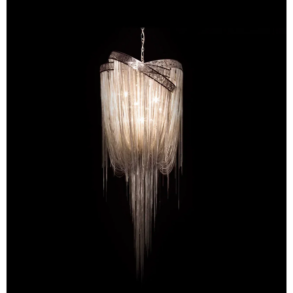 DRIFT MODERN GLASS PENDANT CHANDELIER 23.62" 31.5" 39.37" 47.24"D