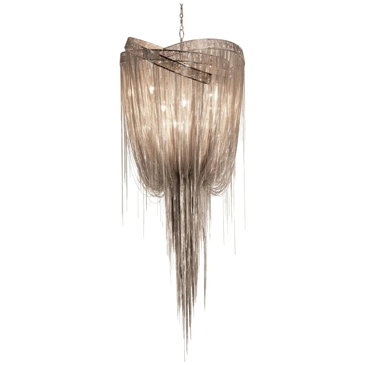 DRIFT MODERN GLASS PENDANT CHANDELIER 23.62" 31.5" 39.37" 47.24"D