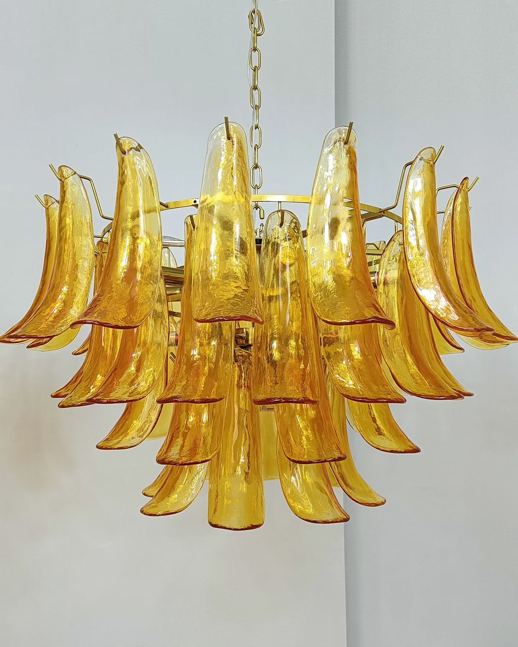 Murano Glass Petals Chandelier
