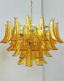 Murano Glass Petals Chandelier