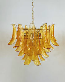Murano Glass Petals Chandelier