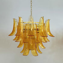 Murano Glass Petals Chandelier