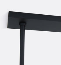 Nadia Alabaster Linear Chandelier 42" Width