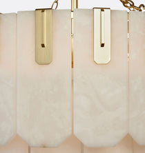 Nadia Alabaster Chandelier 30" 41"