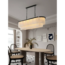 AURA NATURAL ALABASTER CHANDELIER 39" 47"L