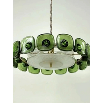 HAVEN OLIVE CRYSTAL CHANDELIER 15.75"D