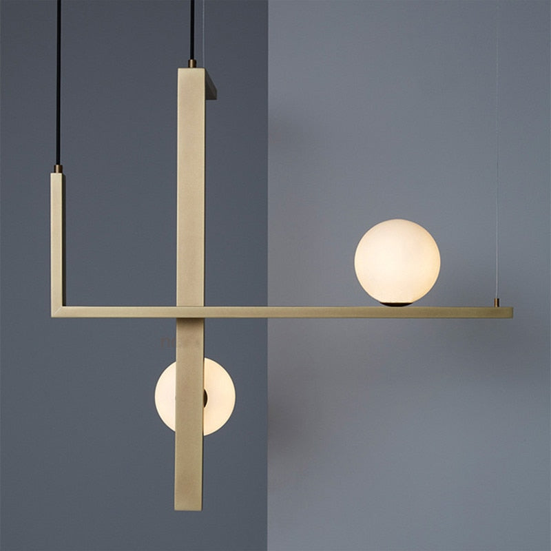Kennedy Glass Chandelier