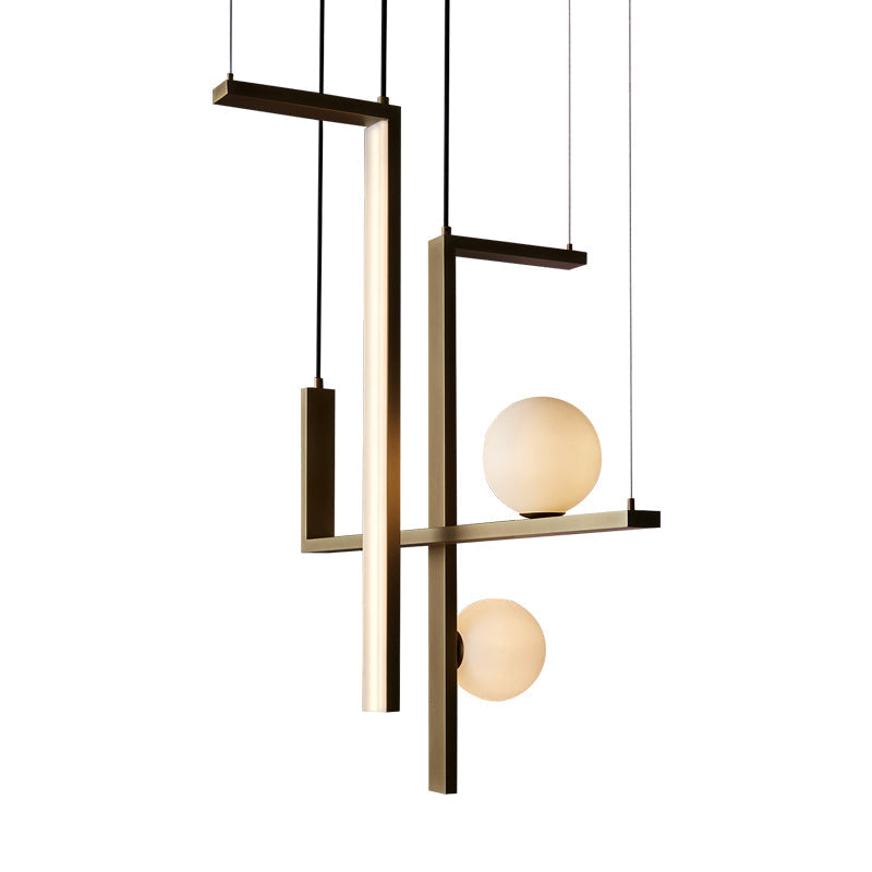 Kennedy Glass Chandelier