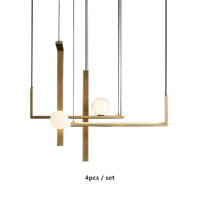 Kennedy Glass Chandelier