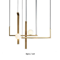 Kennedy Glass Chandelier
