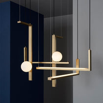 Kennedy Glass Chandelier