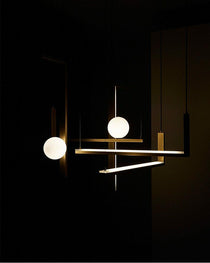 Kennedy Glass Chandelier
