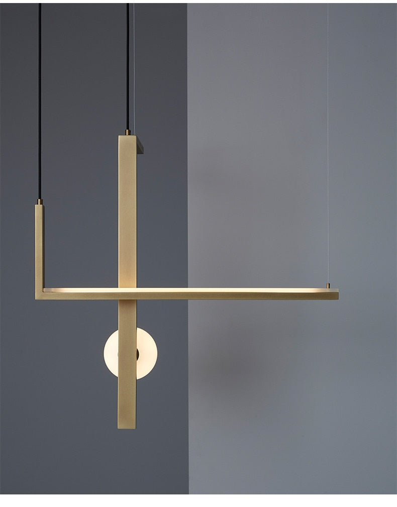 Kennedy Glass Chandelier