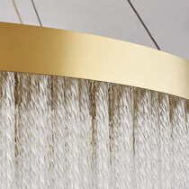 Iver Glass Modern Chandelier