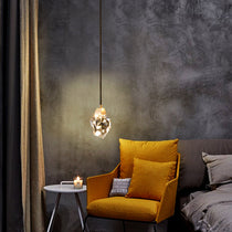 Stones Multiple Irregular Crystal Chandelier