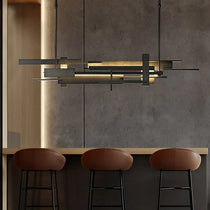 BRAVIA RECTILINEAR HARMONY LED CHANDELIER 23.6" 31.5" 39" 47"L