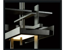 BRAVIA RECTILINEAR HARMONY LED CHANDELIER 23.6" 31.5" 39" 47"L