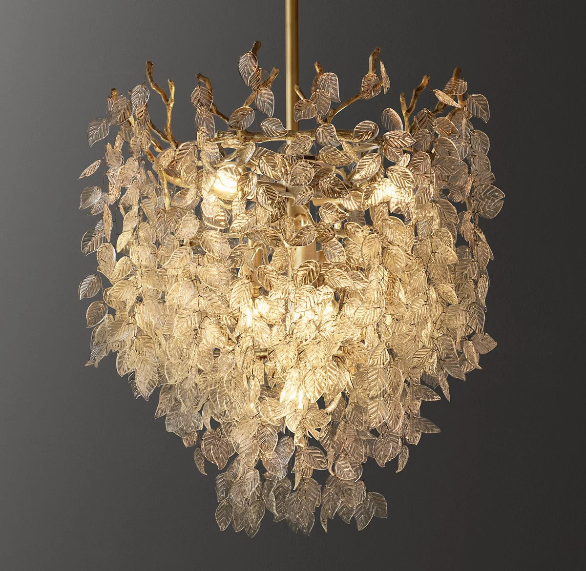 Arabella Glass Branch Chandelier Secondary image