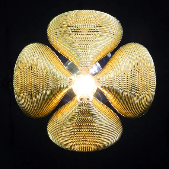 DRIFT ROSE GOLD CLOVER MESH CHANDELIER 16" 20" 24" 32" 39"D