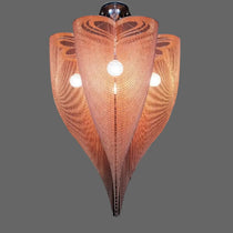 DRIFT ROSE GOLD CLOVER MESH CHANDELIER 16" 20" 24" 32" 39"D
