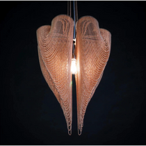 DRIFT ROSE GOLD CLOVER MESH CHANDELIER 16" 20" 24" 32" 39"D