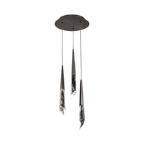 Solitude Round LED Multi Chandelier