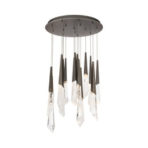 Solitude Round LED Multi Chandelier