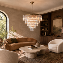 Leyland Tiered Round Chandelier