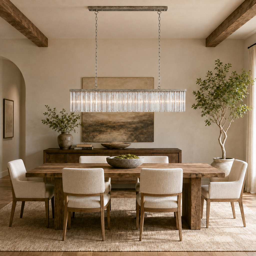 Andalucia Retangular Chandelier 56"