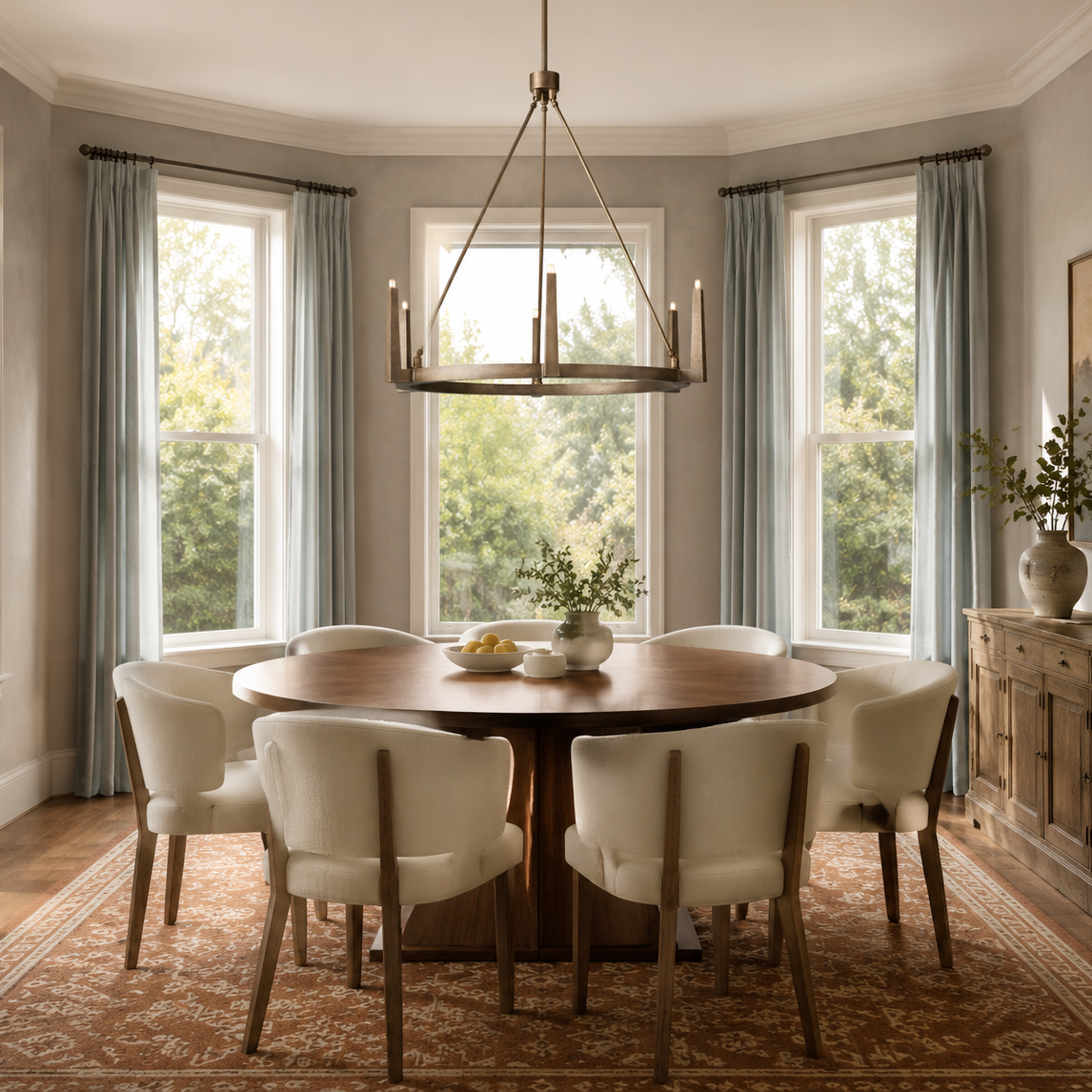 Emmet Round Chandelier Secondary image