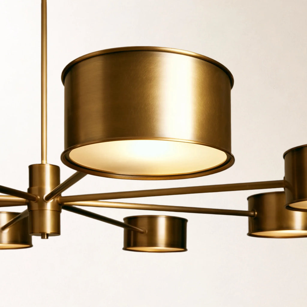 Daphne Metal Round Chandelier