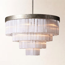Cameron 4 Tier Selenite Chandelier
