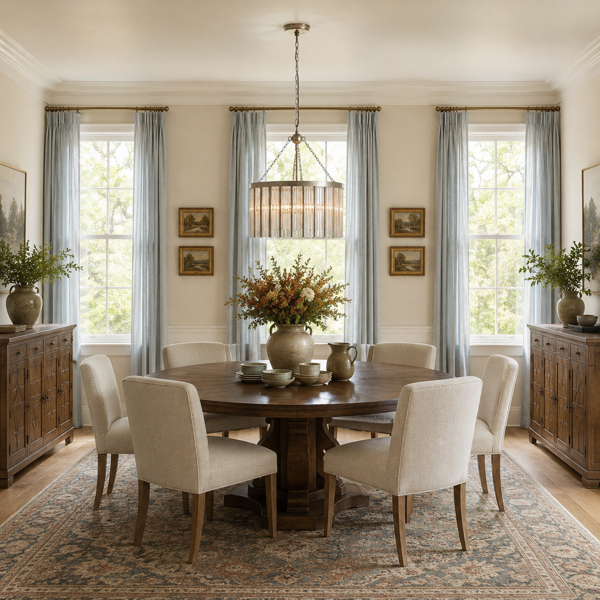 Andalucia  Round Chandelier 35"