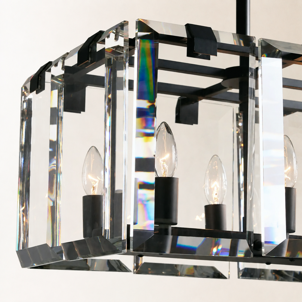 Amaya Rectangular Chandelier 40'' 53''