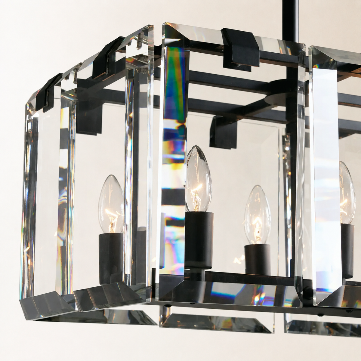 Amaya Rectangular Chandelier 40'' 53''
