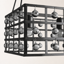 La Cage Rectangular Chandelier