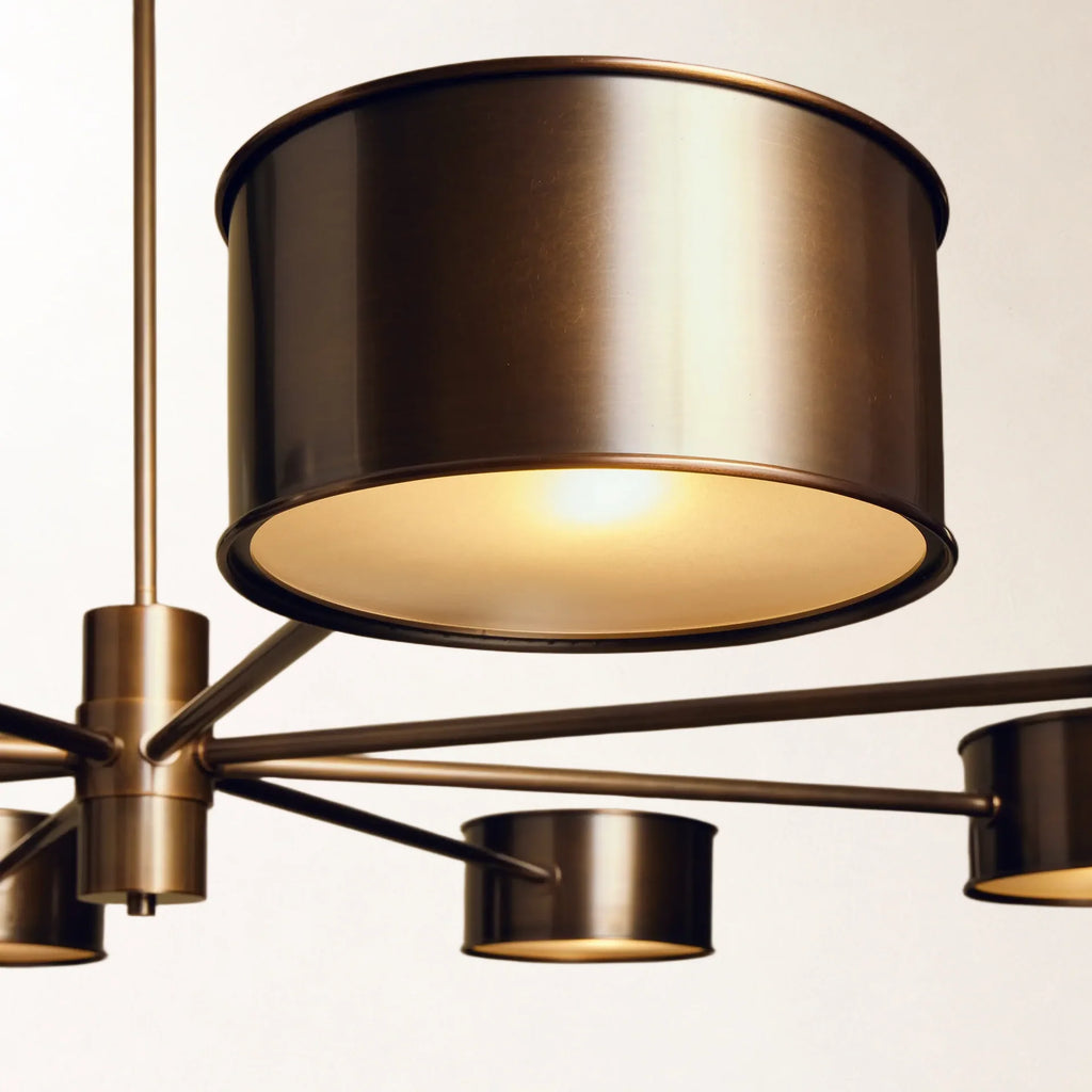 Daphne Metal Round Chandelier