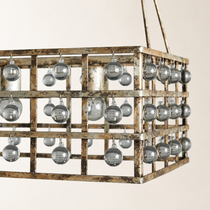 La Cage Rectangular Chandelier