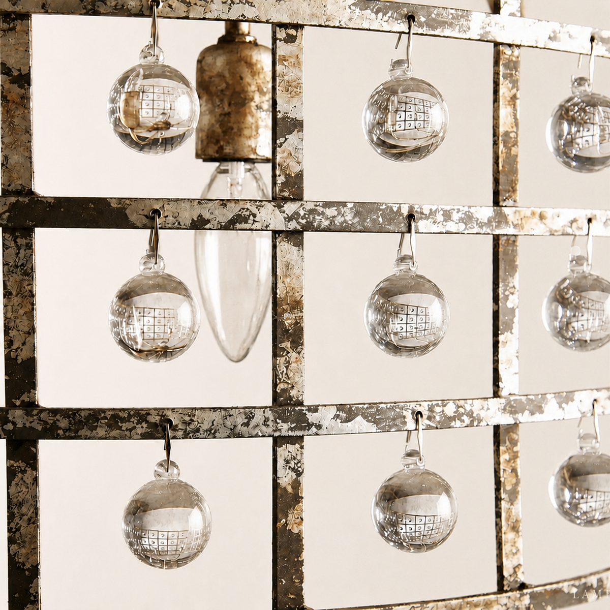 La Cage Round Chandelier