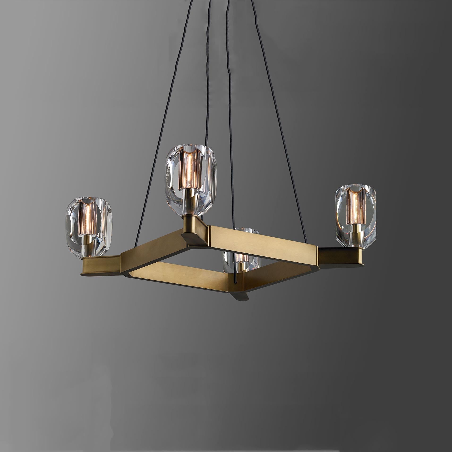 Olga Square Chandelier Secondary image