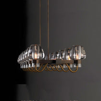 Letitia Linear Crystal  Chandelier